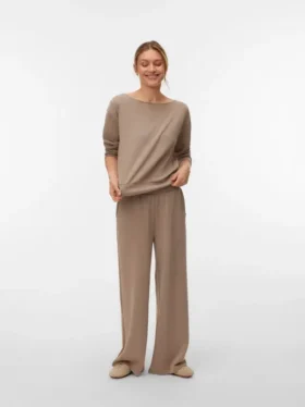 Pantaloni a vita alta Vmjulia
