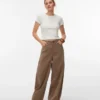 Pantaloni a vita alta Vmkaitlin