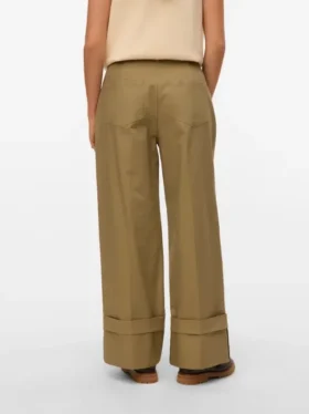 Pantaloni a vita alta Vmkora