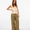 Pantaloni a vita alta Vmkora