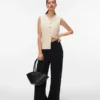 Pantaloni a vita alta Vmkristina