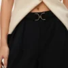 Pantaloni a vita alta Vmkristina