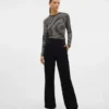 Pantaloni a vita alta Vmlava