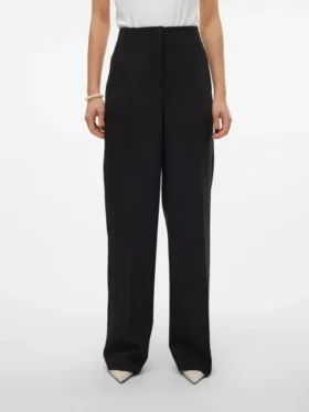 Pantaloni a vita alta Vmlina