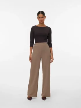 Pantaloni a vita alta Vmliva