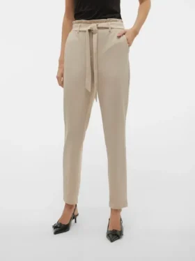 Pantaloni a vita alta Vmliva