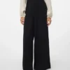 Pantaloni a vita alta Vmliva