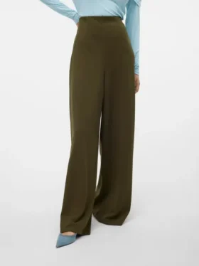 Pantaloni a vita alta Vmliva