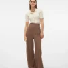 Pantaloni a vita alta Vmliva