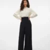 Pantaloni a vita alta Vmliva