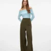Pantaloni a vita alta Vmliva