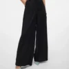 Pantaloni a vita alta Vmliva