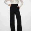 Pantaloni a vita alta Vmliva
