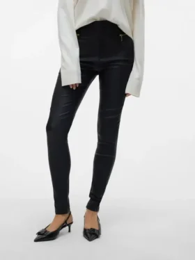 Pantaloni a vita alta Vmloa