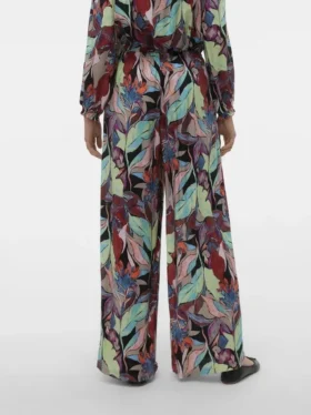 Pantaloni a vita alta Vmmaja