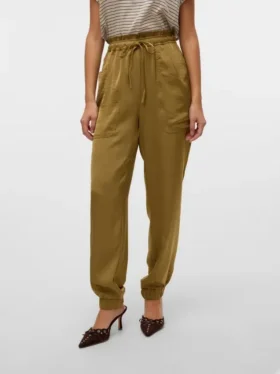 Pantaloni a vita alta Vmmarys