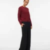 Pantaloni a vita alta Vmmelaney