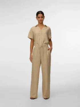 Pantaloni a vita alta Vmmelaney