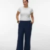 Pantaloni a vita alta Vmmelaney