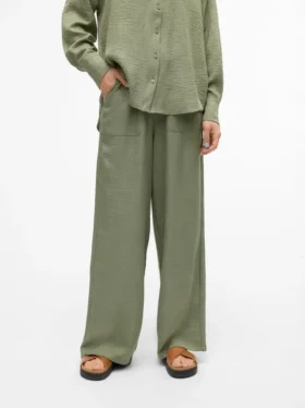 Pantaloni a vita alta Vmmelaney