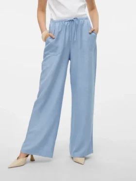 Pantaloni a vita alta Vmmelaney