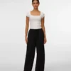 Pantaloni a vita alta Vmmelaney