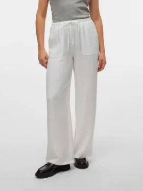 Pantaloni a vita alta Vmmelaney