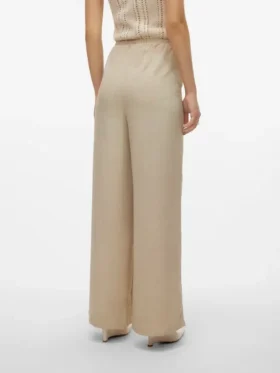 Pantaloni a vita alta Vmmelaney
