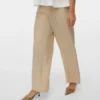 Pantaloni a vita alta Vmmelaney