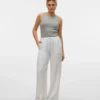 Pantaloni a vita alta Vmmelaney