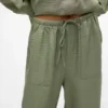 Pantaloni a vita alta Vmmelaney