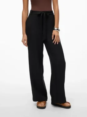Pantaloni a vita alta Vmmelony