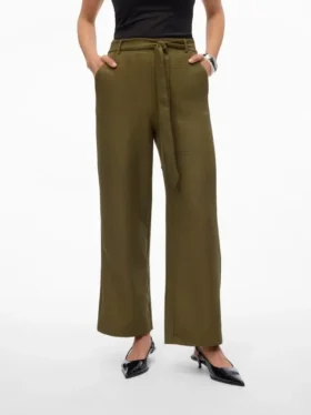 Pantaloni a vita alta Vmmelony