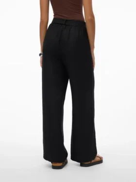 Pantaloni a vita alta Vmmelony