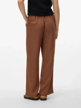 Pantaloni a vita alta Vmmelony
