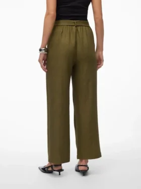 Pantaloni a vita alta Vmmelony