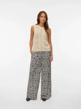 Pantaloni a vita alta Vmmenny