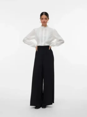 Pantaloni a vita alta Vmmette