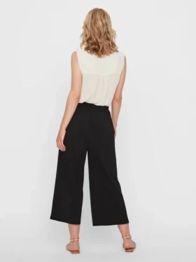 Pantaloni a vita alta Vmmilla