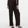 Pantaloni a vita alta Vmneline