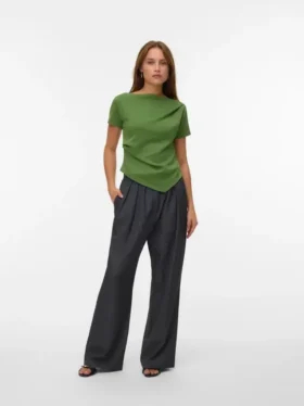 Pantaloni a vita alta Vmneomi
