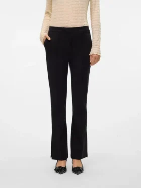 Pantaloni a vita alta Vmnolan
