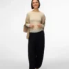 Pantaloni a vita alta Vmpernille