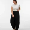 Pantaloni a vita alta Vmpernille