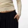 Pantaloni a vita alta Vmpernille