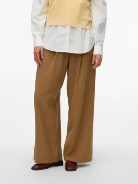 Pantaloni a vita alta Vmperry