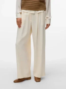 Pantaloni a vita alta Vmperry