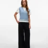 Pantaloni a vita alta Vmperry