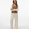 Pantaloni a vita alta Vmperry