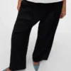 Pantaloni a vita alta Vmperry
